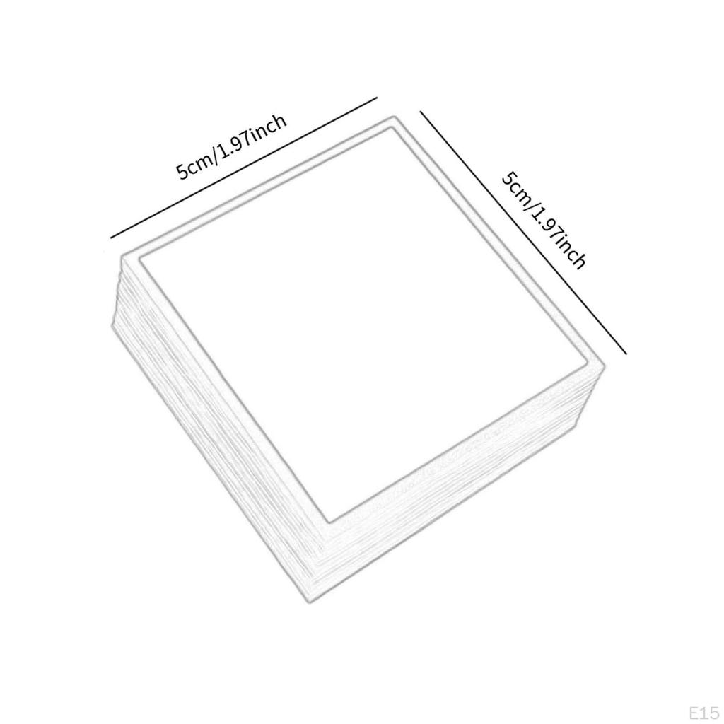 10 Pieces Shikishi Boards Artist Square Autograph Board for Hand Drawn