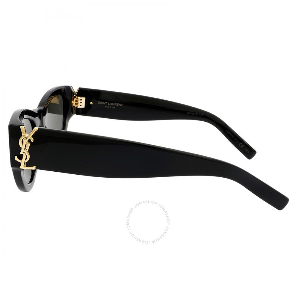Saint Laurent Grey Cat Eye Ladies Sunglasses Sl M94 001 53
