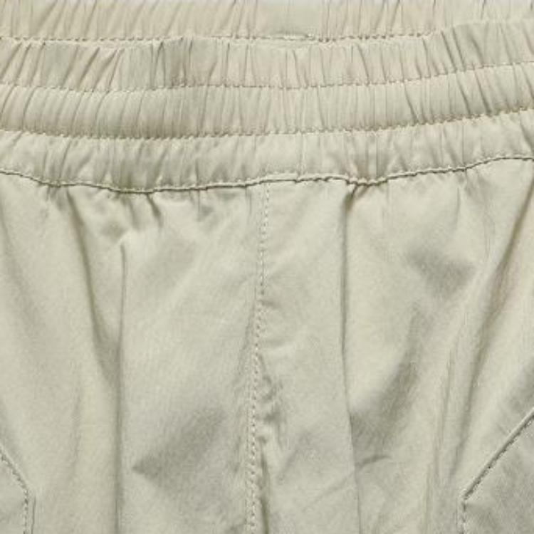 FILA FUSION White Mountaineering Collaboration Spliced Letter Logo Long Pants Knitted Sports Pants Men bottoms Cappuccino Khaki T11M237813F-LK