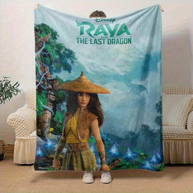 1pc, Disney Raya and The Last Dragon Inspired Home Decorative Throw Blanket Perfect for Couch, Bed, Travel