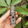 Dubai Metal Essential Oil Dropper Bottle Empty Cosmetics Container Perfume Bottle Refillable Bottle