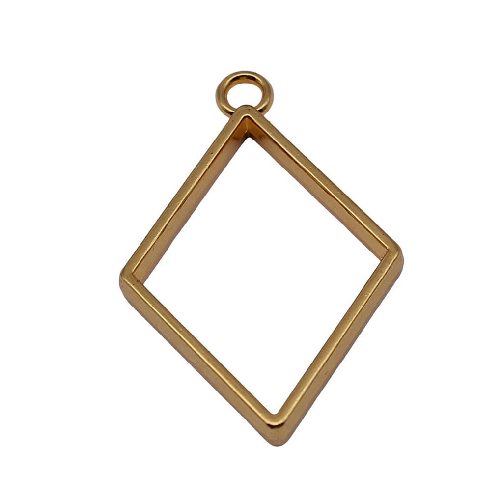 Planet Charms Geometric Openwork Resin Pendants For Space Themed DIY Jewelry Accessories