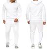 Erkek Modaya Uygun Kapüşonlu Sweatshirt İki Parça Set İlkbahar & Sonbahar İçin