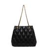 Premium Texture Large-capacity Bag Women's 2025 New Autumn and Winter Fashion Diamond Tote Bag Chain Shoulder Messenger Bag