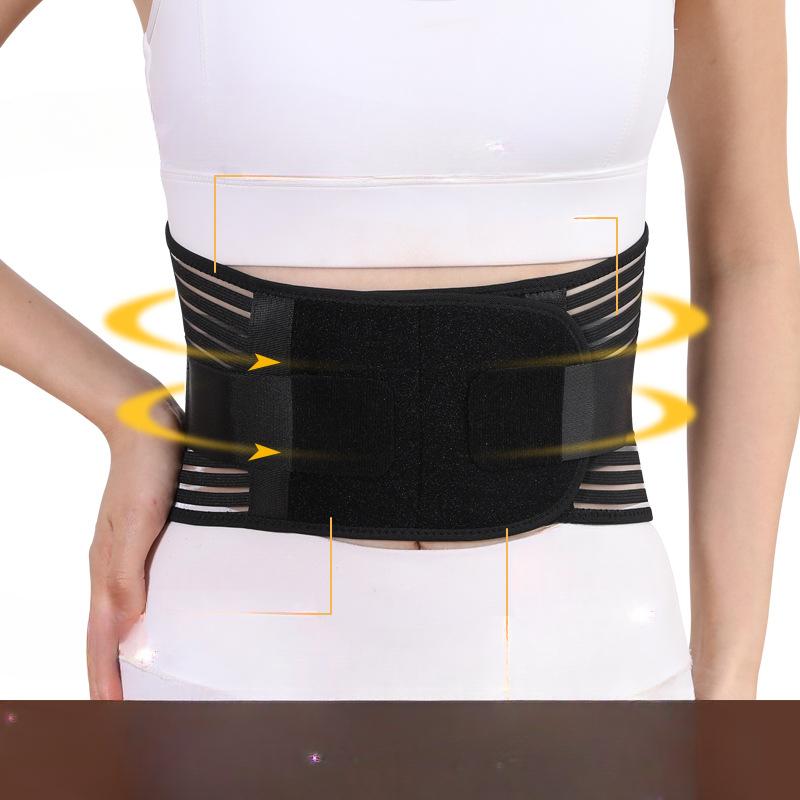 

Одиночное упражнение, фитнес, защита поясницы от давления, поднятие тяжестей, приседания, дышащий защитный пояс, поддержка хряща, поясничный межпозвонковый диск XL чёрный