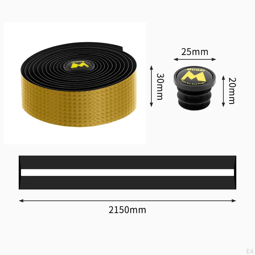 2 Pack Bike Handlebar Tape, Professional Bicycle Tape for Road And Mountain Bikes