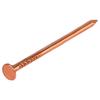 Cuie pentru acoperiș Cuie placate cu cupru (pachet de 60) 1.6x30mm Oțel prelucrat