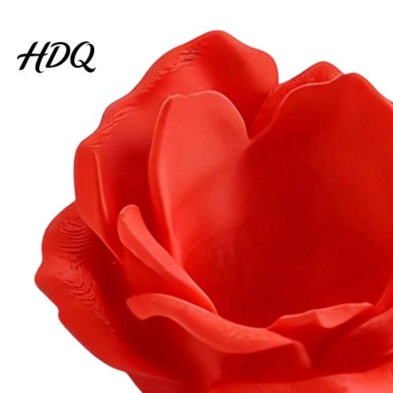 Tabletop Storage Organizer for Jewelry Rose Flower Candle Holders 3D Printed Floral Tealight Holder Multi-Color Decorative Stand Ring Trinket