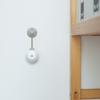 An der Wand montiertes intelligentes Körpersensor-Nachtlicht, abnehmbare Nachttischlampe, kugelförmiger, mattierter Lampenschirm, dekorative Lichter