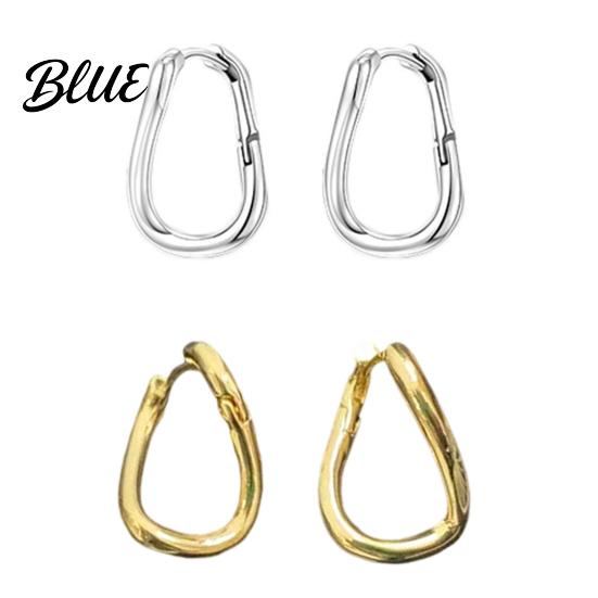 Earrings 1 Pair Geometric Huggie Hoop for Women Casual