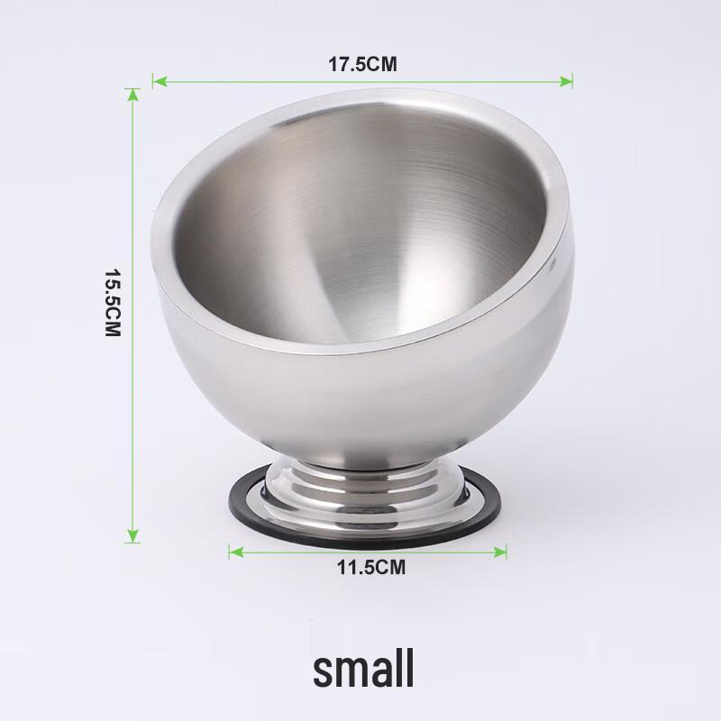 Commercial Slanted Stainless Steel Condiment Bowl