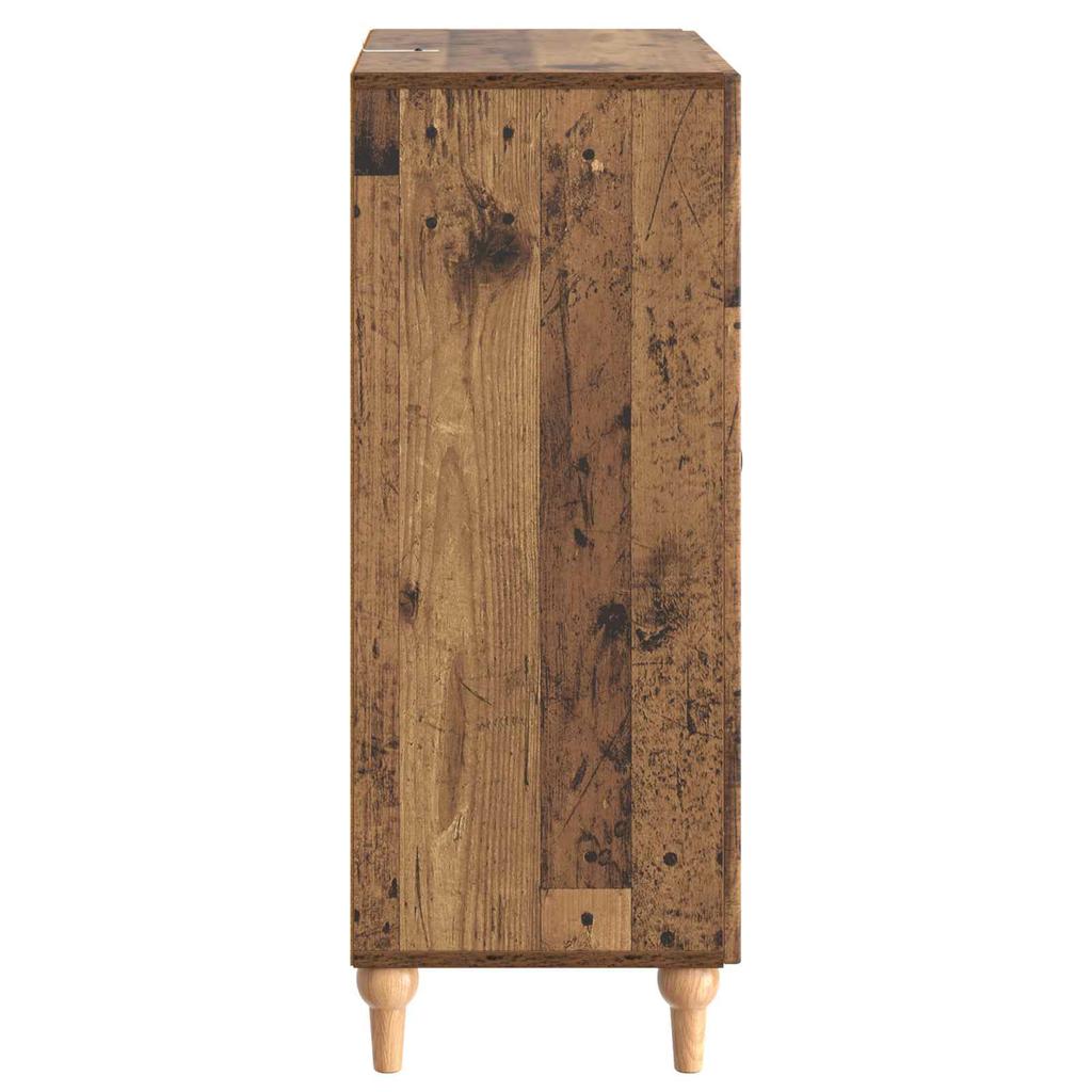 Sideboard Reclaimed Wood 66 x 34.5 x 90 cm Particleboard