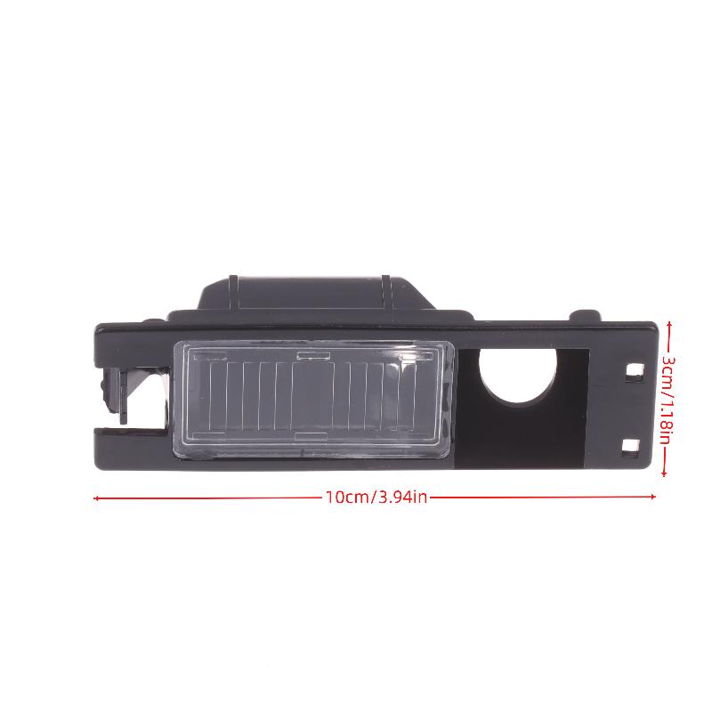 1 pièce Support de Caméra de Recul Arrière de Plaque d'Immatriculation de Voiture Pour Alfa Romeo 147 156 159 166 Gt Brera Mito Stelvio Giulietta Nuvola Spider