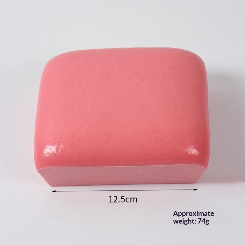 Stress Relief Simulated Toast Squishy Toy Soft Slow Rise Colorful Sensory Fidget Toy for Kids Adults Office Use