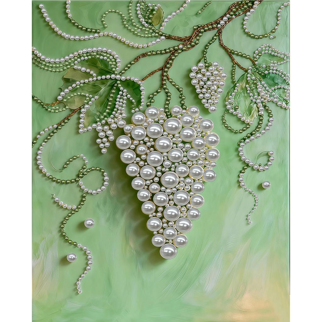 DIY Pearl Art Painting Without Frame Pearl Gem Paintings Picture Arts Craft 30x40cm for Adults Beginners Home Wall Decor