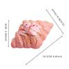 1PCS Slow Rebound Praiseworthy Bread Kneading Simulation Croissants Pop Puffs Food Model Shooting Props Window Ornaments