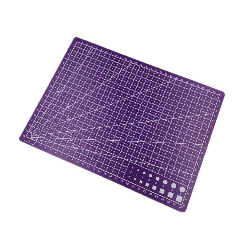 A3 A4 A5Pvc Cutting Mat Single Side Patchwork Cut Pad For Workbench Patchwork Sewing Manual Diy Knife Engraving Leather Cutting
