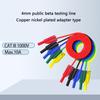 Strong 4mm Banana Test Leads Insulation Strong PVC Banana Plugs  Test Cables Safety Enhances Designs for Multimeter