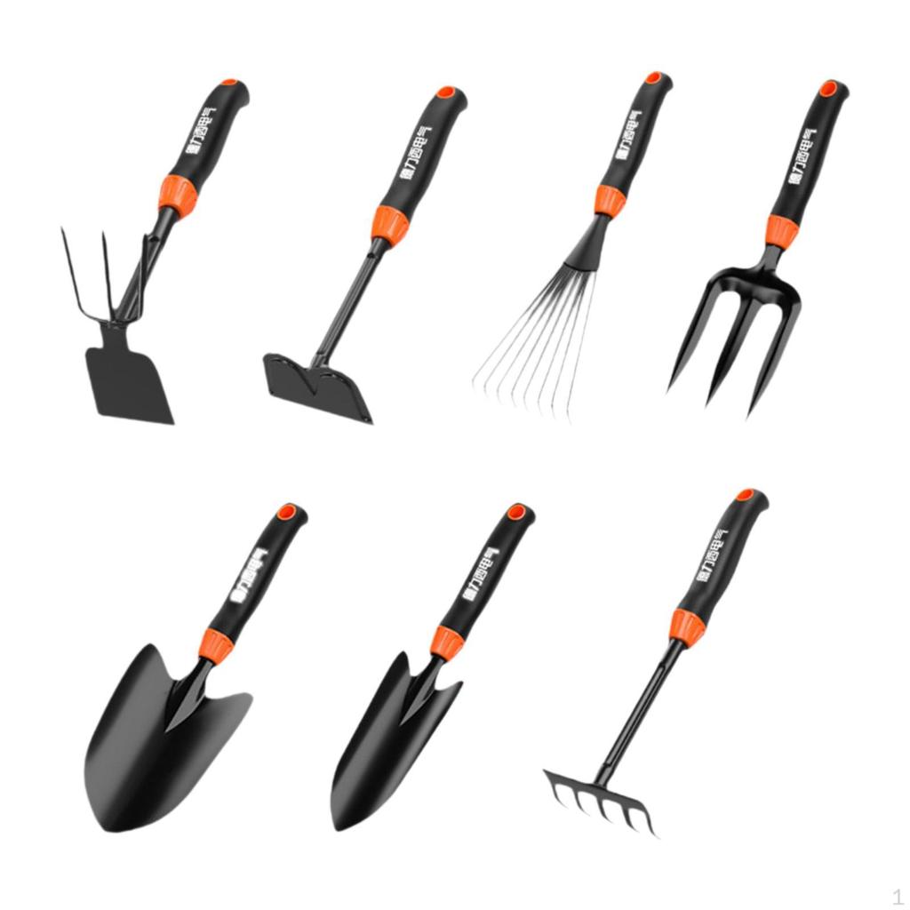 Garden Tool -set Planting Tools Comfortable Handle Carbon Steel Loosening
