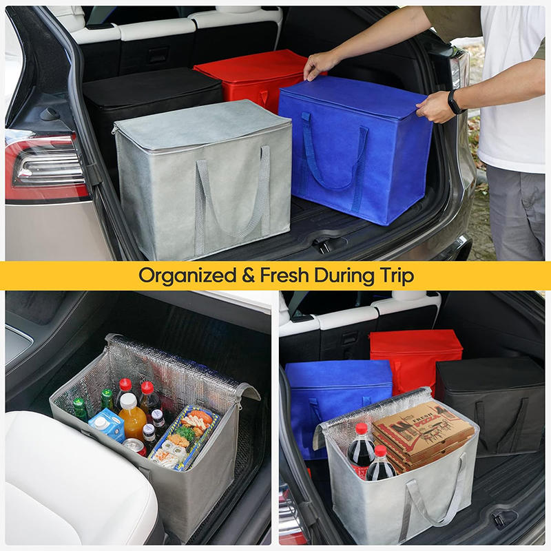 Extra Large Travel Lunch Bag Camping Cooler Box Picnic Bag Drink Ice Insulated Cooler Cool Bag Food Drink Storage Bag