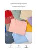 200g Pure Cotton Unisex Crew Neck Short Sleeve Solid Color Trendy T-Shirt