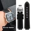 Für Casio kleine quadratische Uhr AE1200/1300/1000 SGW-500H/W218 A159 A158 A168 retro mattiertes Rindslederarmband echtes Lederarmband