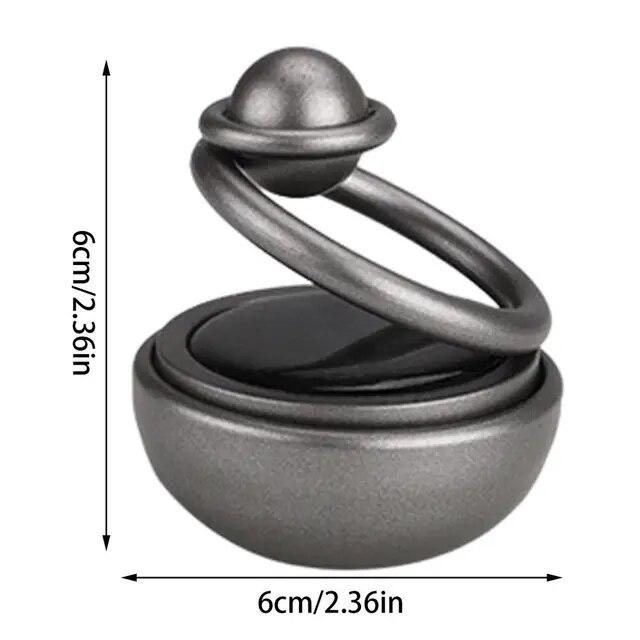 Rotating Solar Power Car Aromatherapy Spin Interstellar Essential Oil Diffusers Autorotation Decoration Accessories Car Perfume