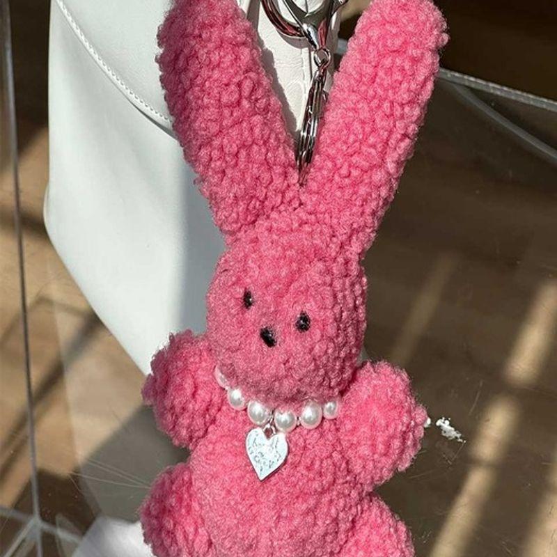 

quartevv Toto-Hot Pink (bag keyring) hot pink