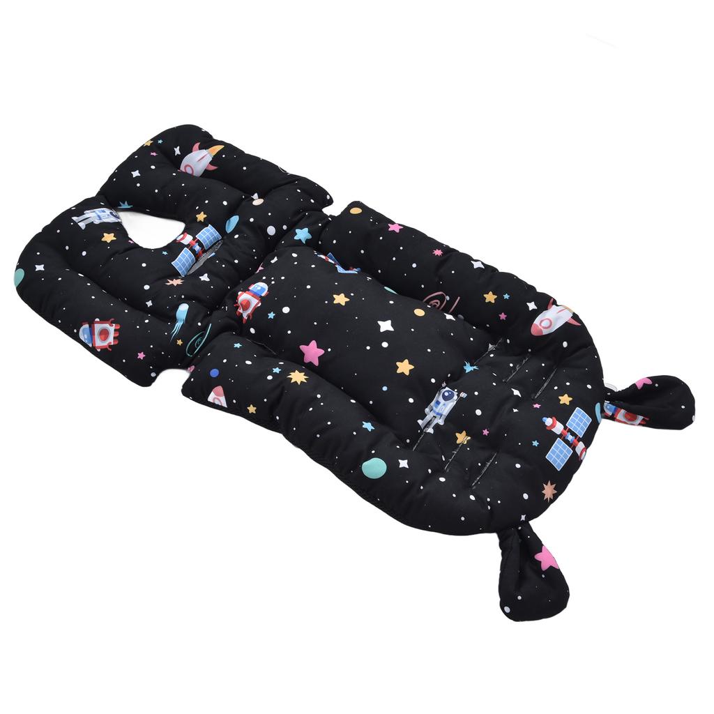 Two Sided Baby Stroller Liner Soft Cute Cartoon Patterns Infant Stroller Pad AccessoryStroller