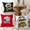 Fashion P-Pringles L-Llc Pillow Covers Cartoon Sofa Decorative Home Double-Sided Printing Short Plush Cute Cushion Cover