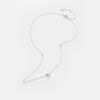 S925 Sterling Silver Initial Necklace for Women - Elegant Polished Clavicle Chain, Fashionable Jewelry, In Stock