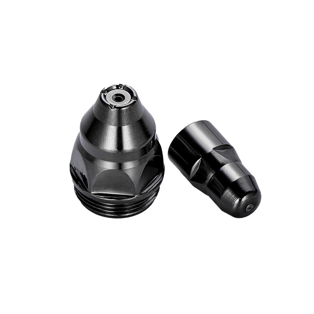 P80 Electrode Tip Nozzle,1.5mm Cutter Torch Consumables Accessory for Air Plasma Cutting Machine 10 Set