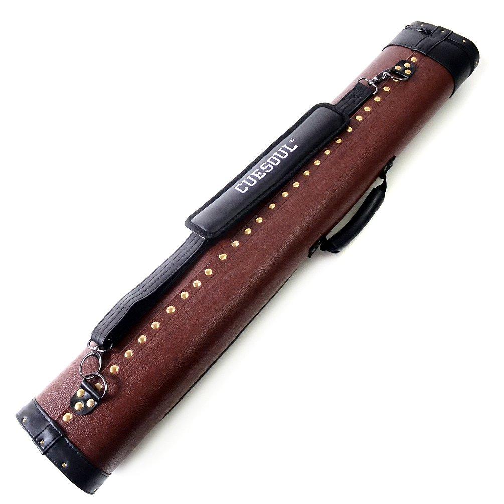 CUESOUL Soocoo Series 2x4 Hard Pool Cue Case Can hold 2 bats and 4 shafts case colors - (4 available) (CSCC-R215)
