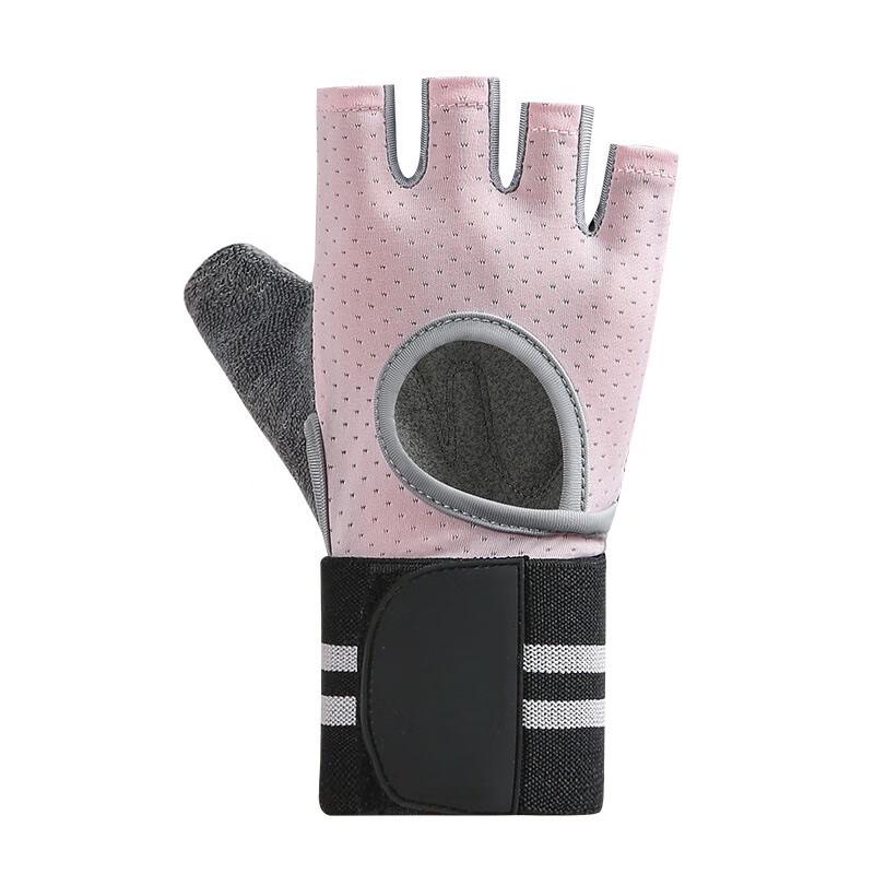 IRONWOLF Half-Finger Fitness Gloves with Wrist Support