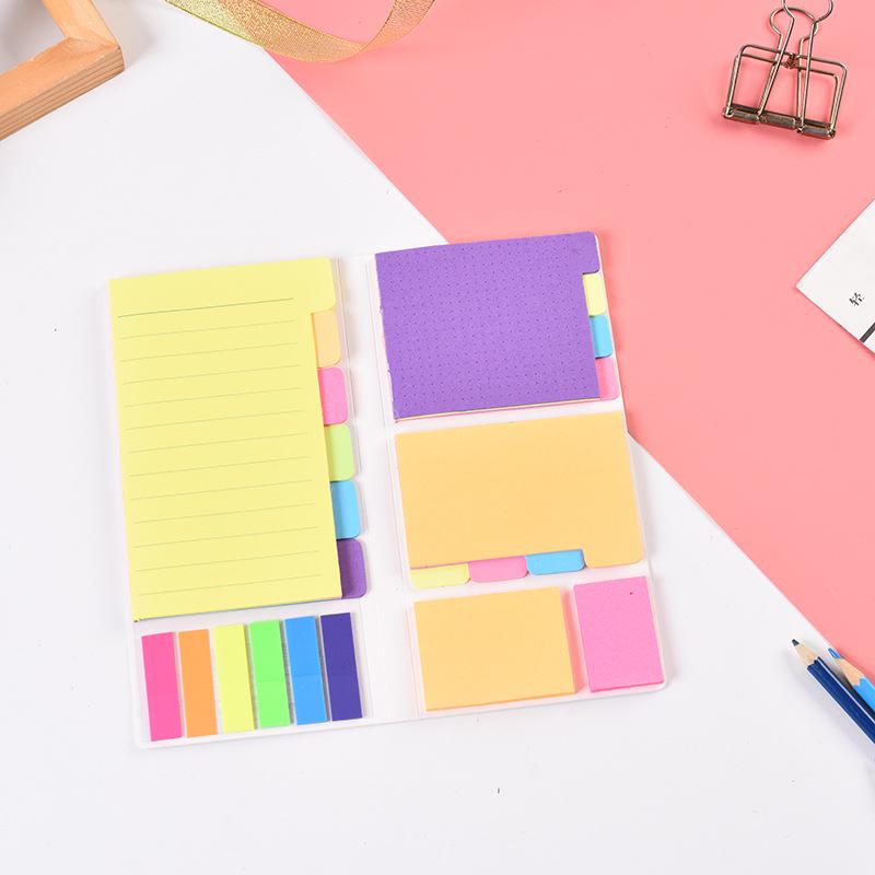 Custom Creative Sticky Notes Set – Cute Student Memo Reminder Book