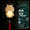 2025 Mid-Autumn Festival DIY Children's Paper Lantern Set - Handcrafted Luminous Xuan Paper Lanterns with Floral and Rabbit Palace Designs