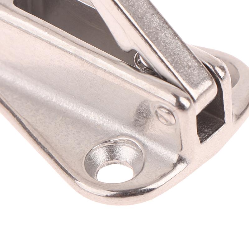 2 Τεμάχια Ανοξείδωτος Ατσάλινος Γάντζος με Ελατήριο Κλείδωμα Ναυτικός Σκάφος Ελατηριωτός Σύνδεσμος Σύνδεση Σχοινιού Γάντζος Προστασίας Εξαρτήματα Υλικού Σκάφους