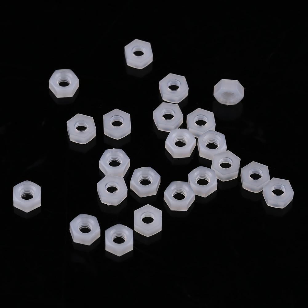 180pcs White M3 Hex Male Female Standoffs Screws Nuts Assortment Kit With Box