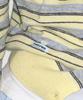 RONRON Soft Days Knit Cardigan Yellow Stripe