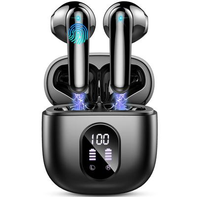 Wireless Earbuds New Release Bluetooth Bluetooth 50 Hours Continuous LED Battery Level ENC Noise Truly Wireless IPX7 Comfortable Instant Touch Fast