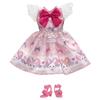 TAKARA TOMY Licca-chan Dress LW-01 Ribbon Bunny Dress-Up Pretend Play Toy for Ages 3 and Up