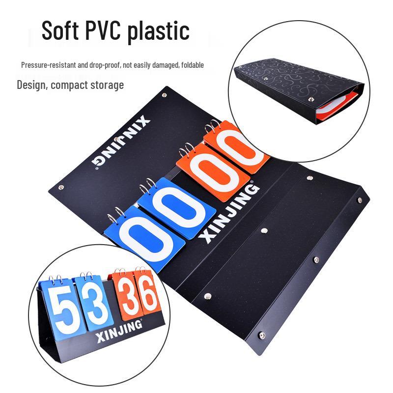Flip Scoreboard for Table Tennis, Badminton, and Basketball Matches
