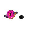 New Statement Fitness Food Man Collection Enamel Brooch Pizza Ice Cream Barbell Hamburg Donut Dumbbell Pins