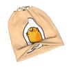 Innocent Sanrio Gudetama Classic Knit Hat for Adults Available In Versatile Tones Ideal for Subtle Styling During Cool Days or Relaxed Seasons