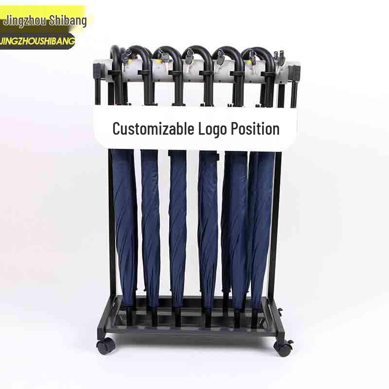 Commercial Umbrella Rack Set with Lock