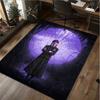 1 Tapis Imprimé Mercredi - Tapis de Décoration Intérieure Pour Salon Chambre Sol Espace Chaise d'Ordinateur