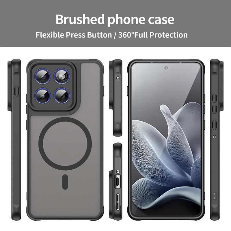 Pro Motorola Moto Edge 70 X70 Air Pouzdro Poloprůhledné Matné PC+TPU Odolné proti otiskům prstů Průsvitný Kryt pro MOTO Edge70