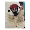 Ukiyo-e Tenugui Towel - Ohara Koson Sparrow on Bamboo - Premium Tokka Fabric, Reactive Dye, Japanese Print