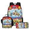 Super Zings Student Learning Essential Comfortable School Bag Cross-Border Co-Ed Backpack