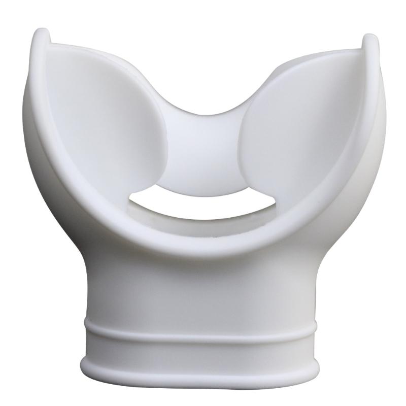 Silikonowy ustnik do nurkowania Zamienny ustnik do fajki snorkelowej regulatora do nurkowania Podwodne akcesoria do oddychania